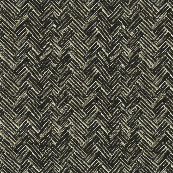 Hyrum Black by Kasmir Fabric 5153 60% Polyester
40% Rayon
 CHINA </p><p>Repeat: Horizontal: 7 2/8 inches and Vertical: 8 2/8 inches 55 - Fabric Carolina -