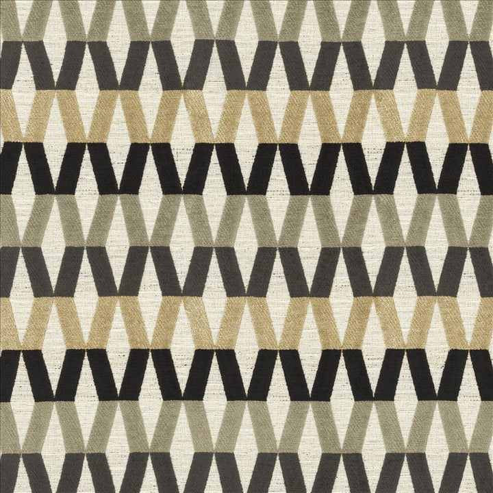 Ideal Diamond Onyx by Kasmir Fabric 1471 62% Polyester
37% Acrylic
1% Linen
 TURKEY 50,000 Martindale Cycles </p><p>Repeat: Horizontal: 2 3/8 inches and Vertical: 7 inches 54 - Fabric Carolina -
