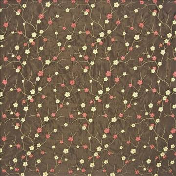 Ikebana Simply Coco by Kasmir Fabric 1369 39% Nylon 33% Polyester 28% Rayon CHINA 12,000 Wyzenbeek Double Rubs H: 13 4/8 inches, V: 11 4/8 inches 53 - 58 - Fabric Carolina - Kasmir