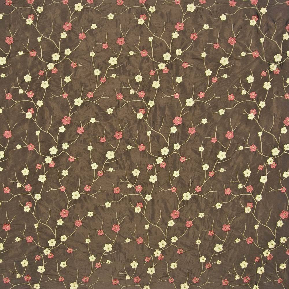 Ikebana Simply Coco by Kasmir Fabric 1369 CHINA 12,000 Wyzenbeek Double Rubs H: 13 4/8 inches, V:11 4/8 inches 53 - 58 - Fabric Carolina - Kasmir
