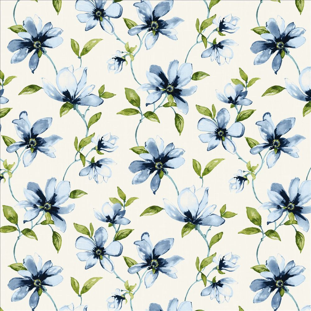 Illumination Indigo by Kasmir Fabric 1472 100% Cotton
 SPAIN </p><p>Repeat: Horizontal: 27 inches and Vertical: 27 inches 54 - Fabric Carolina -