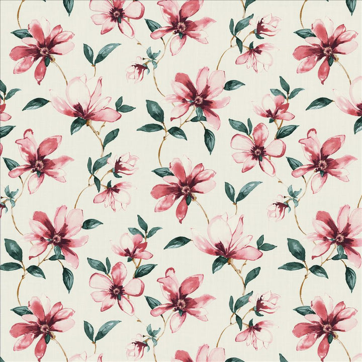 Illumination Rose by Kasmir Fabric 1472 100% Cotton
 SPAIN </p><p>Repeat: Horizontal: 27 inches and Vertical: 27 inches 54 - Fabric Carolina -