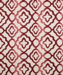 Scope Geranium M9504 by Barrow Designer Fabric 13CL06 65% COTTON 35% POLYESTER (F) CHINA 42,000 DOUBLE RUBS </p><p>Repeat: Horizontal: 13 1/2" and Vertical: 13 1/2" 54" Minimum - Swanky Fabrics -