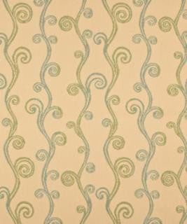 Unfurl Aqua M8997 by Barrow Fabric 12CL02 51% POLYESTER (S) 29% POLYESTER (F) CHINA 51,000 DOUBLE RUBS </p><p>Repeat: Horizontal: 13-1/2" and Vertical: 8-3/4" 54" Minimum - Fabric Carolina -