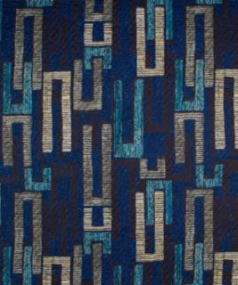 Barkadeer Sapphire M9823 by Barrow Fabric 15CL09 79% POLYESTER (S) 21% POLYESTER (F) CHINA 15,000 DOUBLE RUBS </p><p>Repeat: Horizontal: 13 1/2" and Vertical: 13 3/8" 54" Minimum - Fabric Carolina -