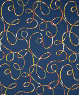 Ropework Navy M9521 by Barrow Designer Fabric 15CL01 71% COTTON 29% POLYESTER CHINA 75,000 DOUBLE RUBS </p><p>Repeat: Horizontal: 13 1/2" and Vertical: 13 1/2" 54" Minimum - Swanky Fabrics -