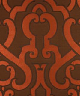 Aiden Carnelian M9241 by Barrow Fabric 13CL01 35% POLYESTER (S)
33% RAYON (S)
32% POLYESTER (F) CHINA 27,000 DOUBLE RUBS </p><p>Repeat: Horizontal: 13-1/2" and Vertical: 18-1/4" 54" Minimum - Fabric Carolina -