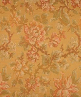 Caulfield Goldenrod M7672 by Barrow Fabric 10CL08 56% RAYON (S) 34% POLYESTER (F) 10% COTTON CHINA 12,000 DOUBLE RUBS </p><p>Repeat: Horizontal: 13-1/2" and Vertical: 20-3/4" 54" Minimum - Fabric Carolina -
