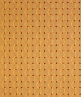 Squiggle Curry M8336 by Barrow Designer Fabric 2907 54% RAYON (S) 46% POLYESTER (F) CHINA 30,000 DOUBLE RUBS </p><p>Repeat: Horizontal: 1-3/4" and Vertical: 1-3/4" 54" Minimum - Swanky Fabrics -