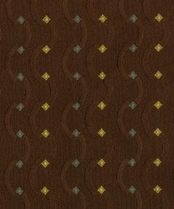 Squiggle Fudge M8336 by Barrow Fabric 2907 54% RAYON (S)
46% POLYESTER (F) CHINA 30,000 DOUBLE RUBS </p><p>Repeat: Horizontal: 1-3/4" and Vertical: 1-3/4" 54" Minimum - Fabric Carolina -