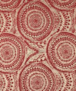 Spinning Cherry M9549 by Barrow Industries Designer Fabric Casual Living/13CL06 100% POLYESTER Asia 9,000 DOUBLE RUBS Horizontal: 13 1/2" and Vertical: 14" 58" - Swanky Fabrics -