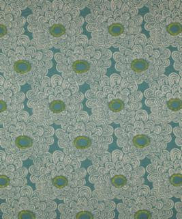 Noelle Teal M9289 by Barrow Fabric 13CL03 70% RAYON 30% POLYESTER CHINA 9,000 DOUBLE RUBS </p><p>Repeat: Horizontal: 6-3/4" and Vertical: 5-1/4" 54" Minimum - Fabric Carolina -