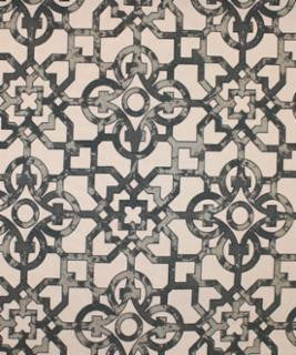 Knotwork Pewter M9831 by Barrow Designer Fabric 15CL07 61% RAYON (S)
39% POLYESTER (F) CHINA 15,000 DOUBLE RUBS </p><p>Repeat: Horizontal: 13 1/2" and Vertical: 13 1/4" 54" Minimum - Swanky Fabrics -