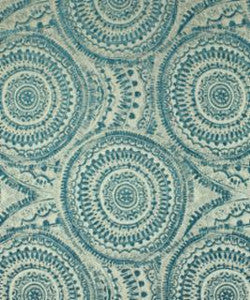 Petroglyph Teal M9549 by Barrow Fabric