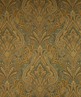 Wordsworth Turquoise M7335 by Barrow Fabric 2769 68% RAYON (S) 32% POLYESTER (F) CHINA 30,000 DOUBLE RUBS </p><p>Repeat: Horizontal: 13-1/2" and Vertical: 13" 54" Minimum - Fabric Carolina -
