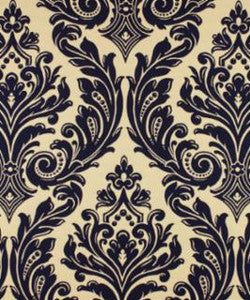 Camilla Indigo M9209 by Barrow Fabric