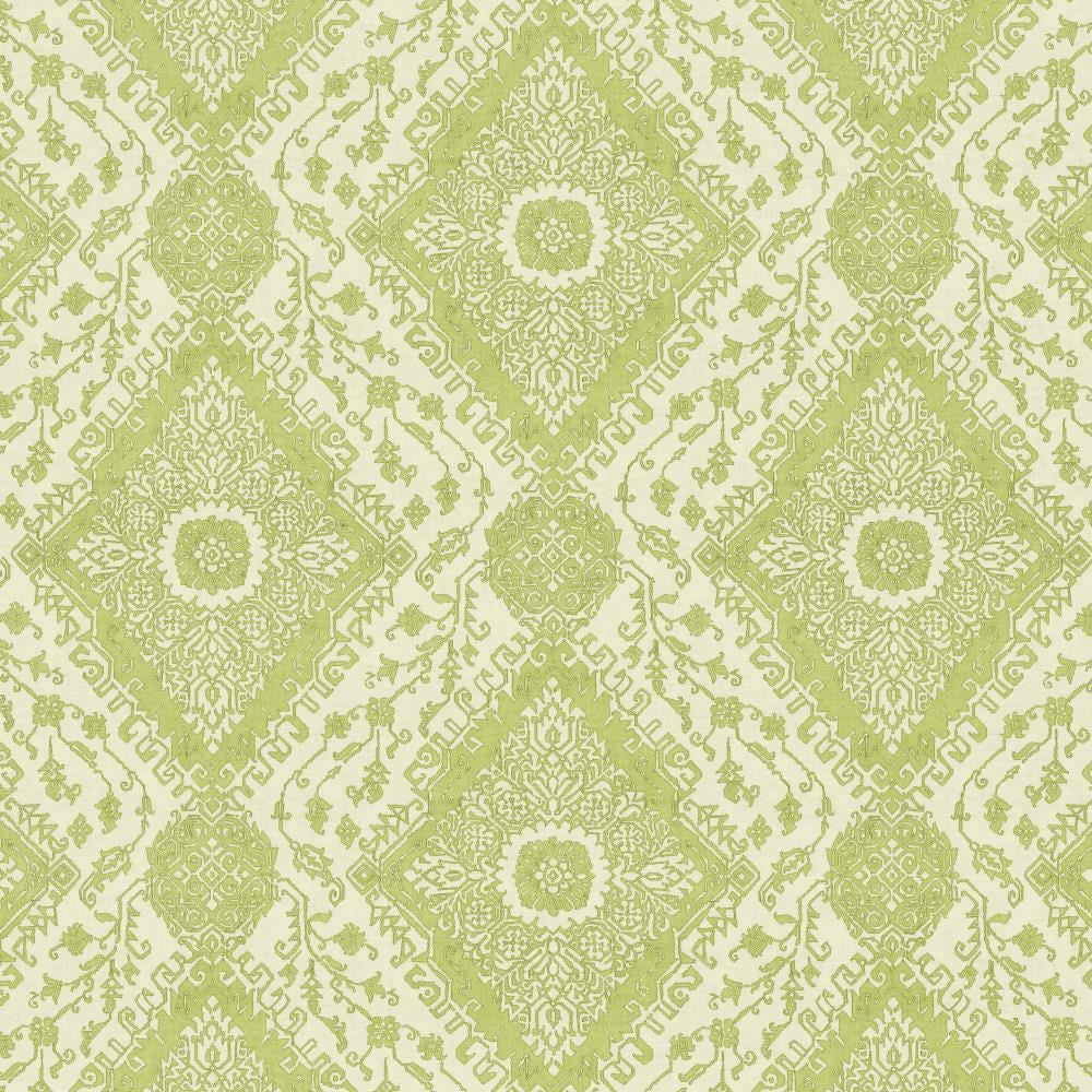 Imani Moss by Kasmir Fabric 5154 100% Cotton
 SPAIN </p><p>Repeat: Horizontal: 27 inches and Vertical: 27 inches 54 - Fabric Carolina -