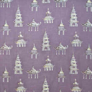 Imperial Pagodas Lilac by Kasmir Fabric