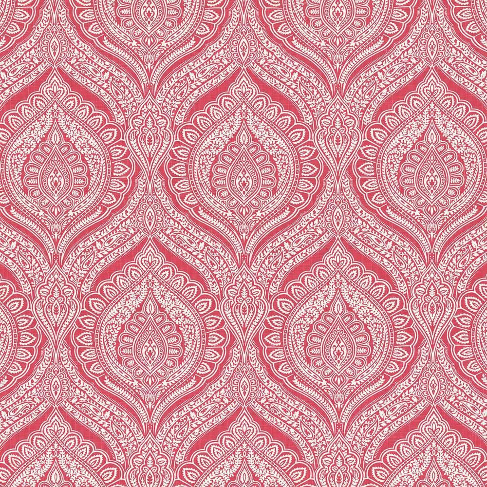 Impromptu Cerise by Kasmir Fabric 5064 100% Cotton
 SPAIN </p><p>Repeat: Horizontal: 13 4/8 inches and Vertical: 27 inches 54 - 55 - Fabric Carolina -