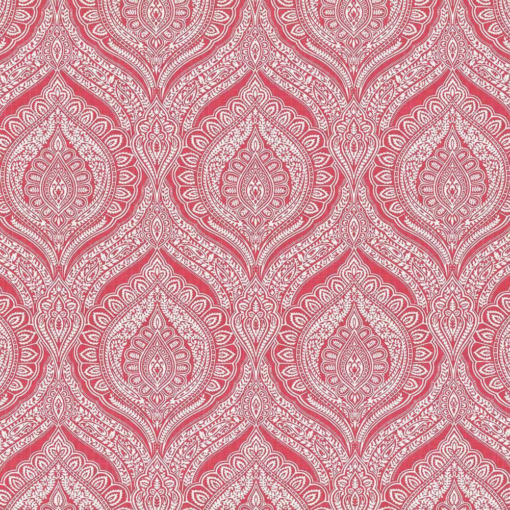 Impromptu Cerise by Kasmir Fabric 5064 SPAIN 100,000 Wyzenbeek Double Rubs H: 13 4/8 inches, V:27 inches 54 - 55 - Fabric Carolina - Kasmir