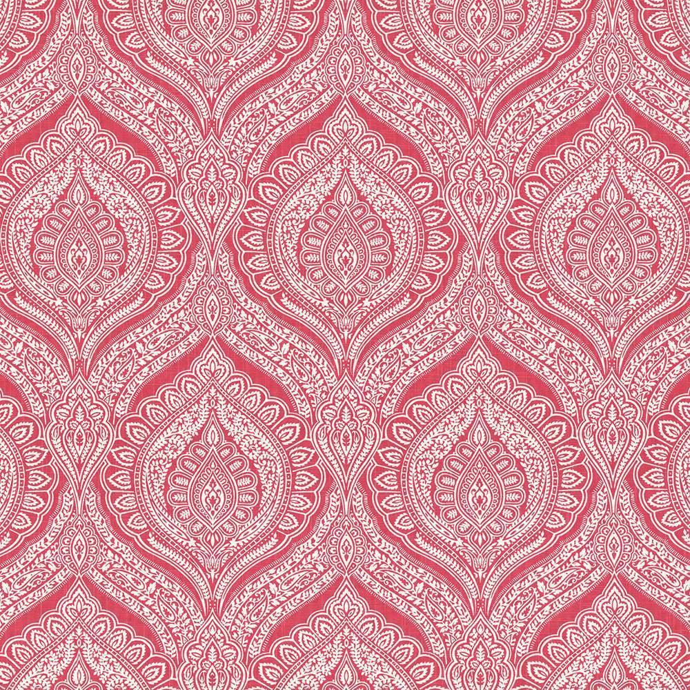 Impromptu Cerise by Kasmir Fabric 5064 100% Cotton
 SPAIN </p><p>Repeat: Horizontal: 13 4/8 inches and Vertical: 27 inches 54 - 55 - Fabric Carolina -