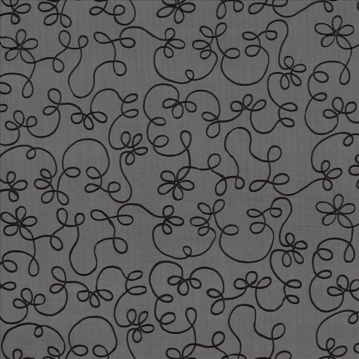 Improvise Ebony by Kasmir Fabric 5077 100% Polyester
Embroidery
100% Polyester
 CHINA </p><p>Repeat: Horizontal: 17 inches and Vertical: 28 inches 102 - 108 - Fabric Carolina -