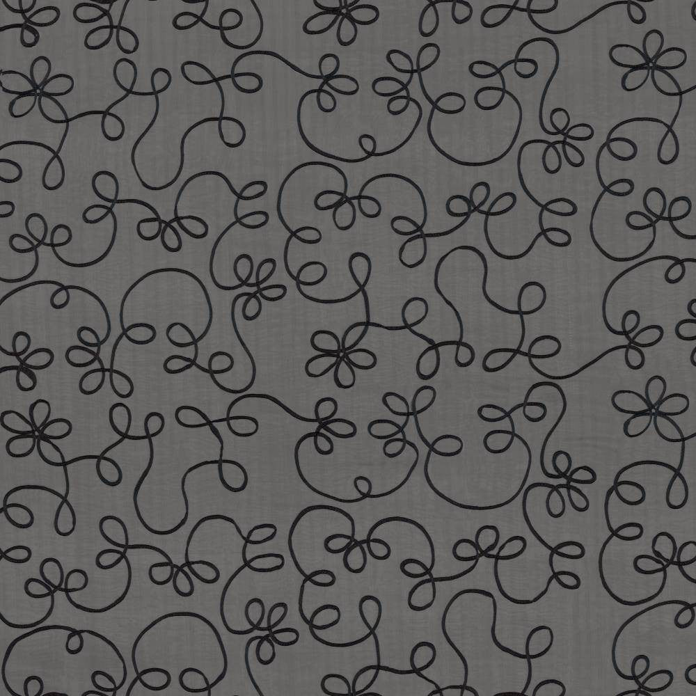 Improvise Ebony by Kasmir Fabric 5077 100% Polyester
Embroidery
100% Polyester
 CHINA </p><p>Repeat: Horizontal: 17 inches and Vertical: 28 inches 102 - 108 - Fabric Carolina -