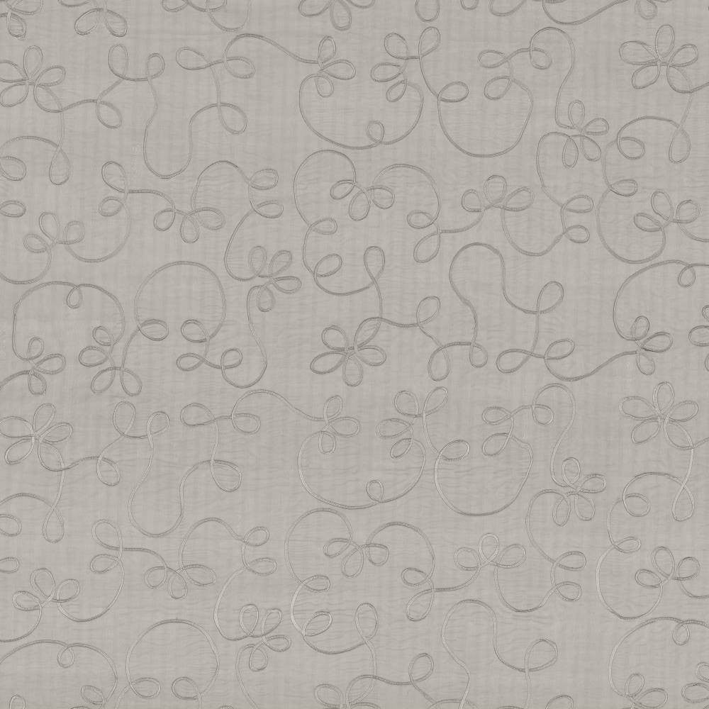 Improvise Sterling by Kasmir Fabric 5077 100% Polyester
Embroidery
100% Polyester
 CHINA </p><p>Repeat: Horizontal: 17 inches and Vertical: 28 inches 102 - 108 - Fabric Carolina -