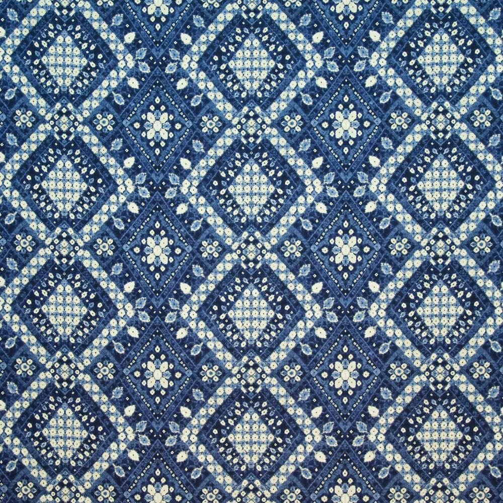 Inari Ming  by Kasmir Fabric See sample 100% Cotton
 PERU 30,000 Wyzenbeek Double Rubs </p><p>Repeat: Horizontal: 18 inches and Vertical: 12 6/8 inches 54  - Fabric Carolina -