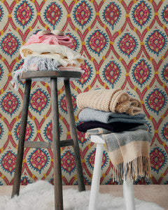 OTTOMAN Taupe Wallpaper (WP20307) by Mind The Gap