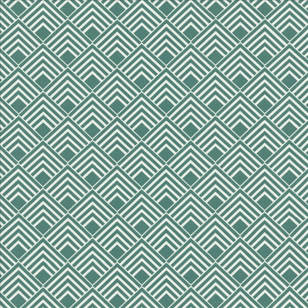 Indicate Turquoise by Kasmir Fabric 1455 100% Cotton
 TURKEY </p><p>Repeat: Horizontal: 2 5/8 inches and Vertical: 2 5/8 inches 63 - Fabric Carolina -