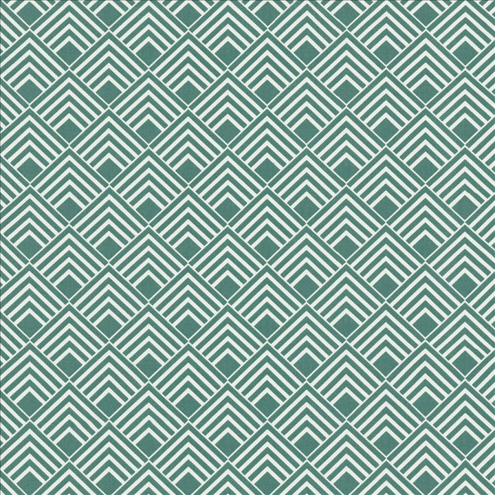 Indicate Turquoise by Kasmir Fabric 1455 100% Cotton
 TURKEY </p><p>Repeat: Horizontal: 2 5/8 inches and Vertical: 2 5/8 inches 63 - Fabric Carolina -