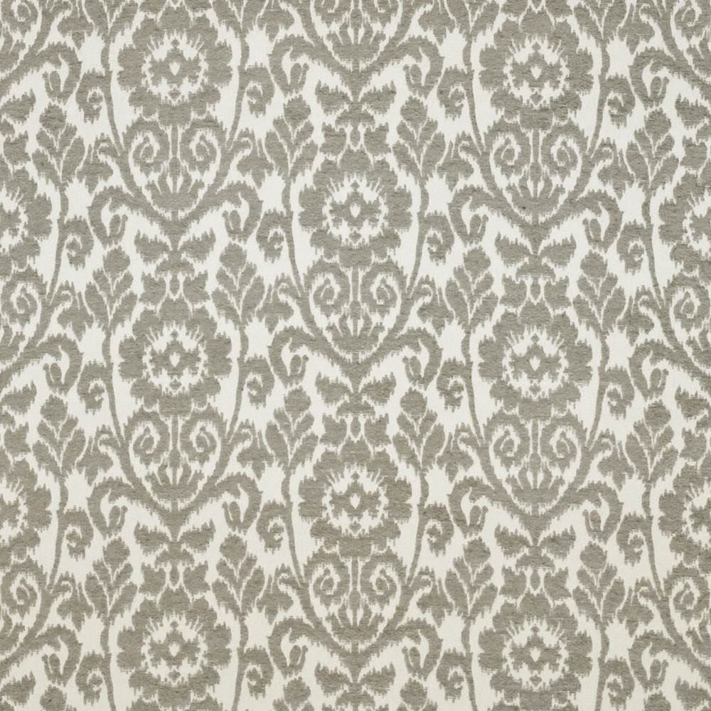 Indio Platinum by Kasmir Fabric 1405 67% Rayon 33% Polyester CHINA 15,000 Wyzenbeek Double Rubs Horizontal: 14 inches and Vertical: 10 6/8 inches 54 - Fabric Carolina -