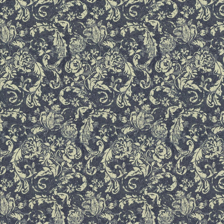 Indonesia Navy by Kasmir Fabric 5143 57% Polyester
43% Cotton
 INDIA 50,000 Wyzenbeek Double Rubs Horizontal: 13 6/8 inches and Vertical: 28 4/8 inches 55 - Fabric Carolina -