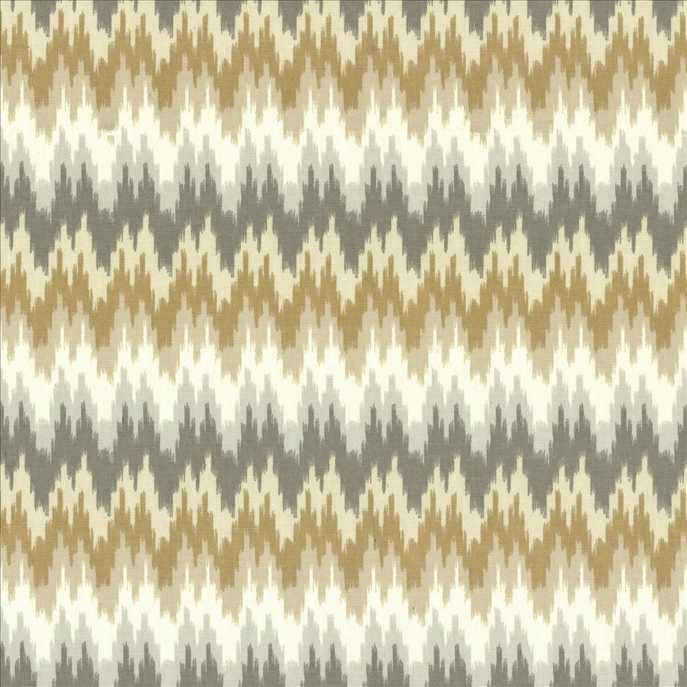 Inferno Gold Dust  by Kasmir Fabric See sample 100% Cotton
 TURKMENISTAN 15,000 Wyzenbeek Double Rubs </p><p>Repeat: Horizontal: 1 6/8 inches and Vertical: 6 6/8 inches 54  - Fabric Carolina -