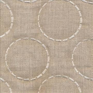 Inner Circle Sandstone by Kasmir Fabric 1396 65% Flax 25% Cotton 10% Viscose INDIA Not Tested H: 3 4/8 inches, V: 4 6/8 inches 51 - 54 - Fabric Carolina - Kasmir