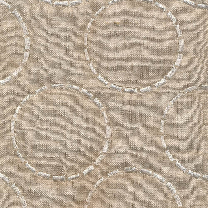 Inner Circle Sandstone by Kasmir Fabric 1396 INDIA Not Tested H: 3 4/8 inches, V:4 6/8 inches 51 - 54 - Fabric Carolina - Kasmir