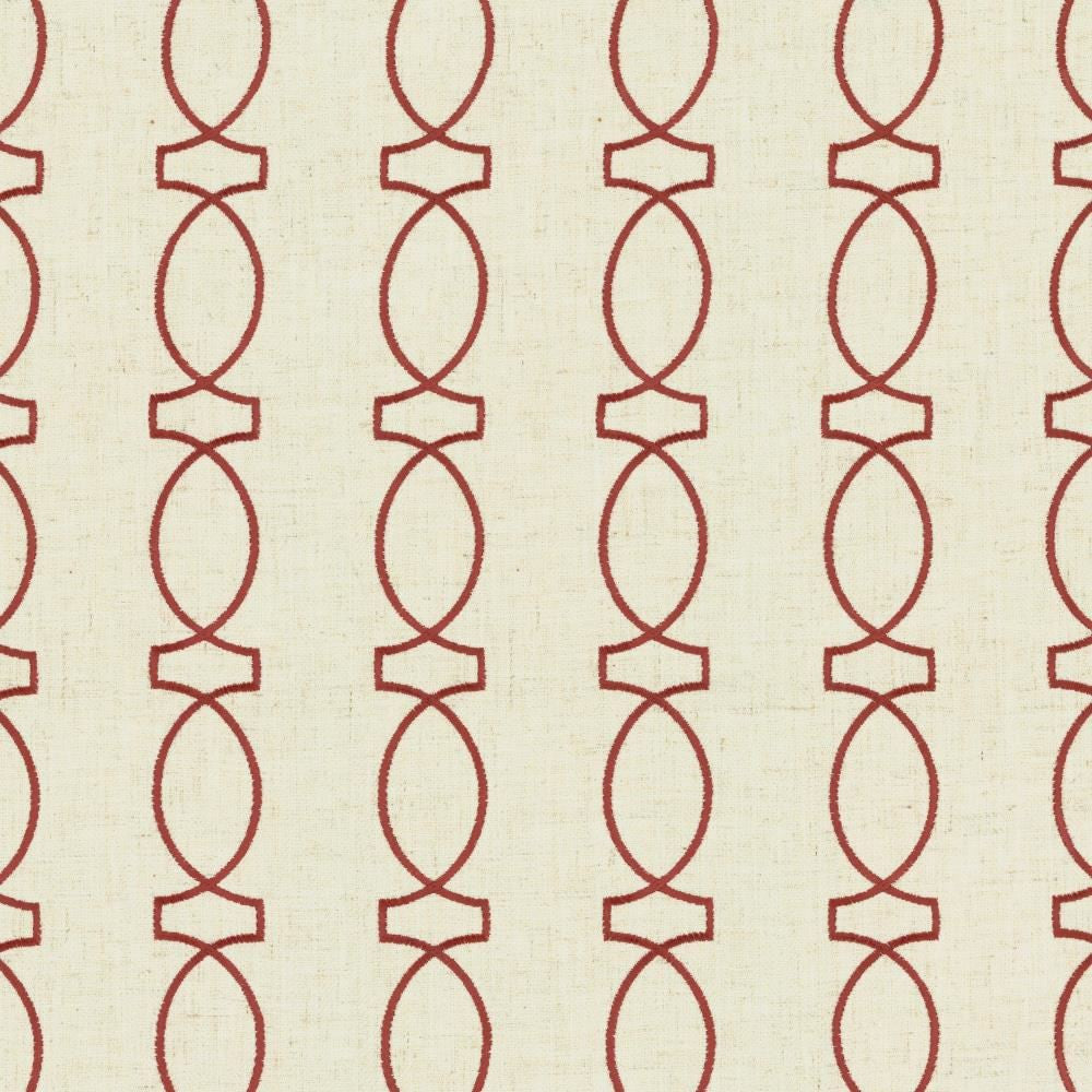 In Order Coral by Kasmir Fabric 5146 85% Polyester
11% Rayon
4% Linen
 CHINA </p><p>Repeat: Horizontal: 3 4/8 inches and Vertical: 4 inches 53 - Fabric Carolina -