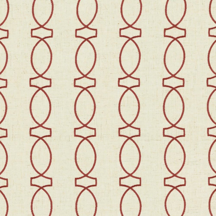 In Order Coral by Kasmir Fabric 5146 85% Polyester
11% Rayon
4% Linen
 CHINA </p><p>Repeat: Horizontal: 3 4/8 inches and Vertical: 4 inches 53 - Fabric Carolina -