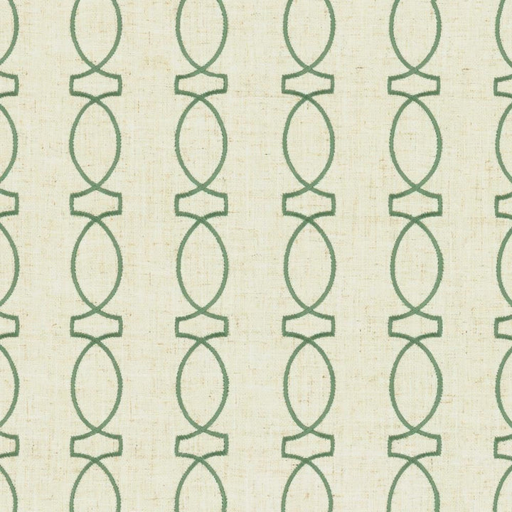 In Order Sea by Kasmir Fabric 5142 85% Polyester
11% Rayon
4% Linen
 CHINA </p><p>Repeat: Horizontal: 3 4/8 inches and Vertical: 4 inches 53 - Fabric Carolina -