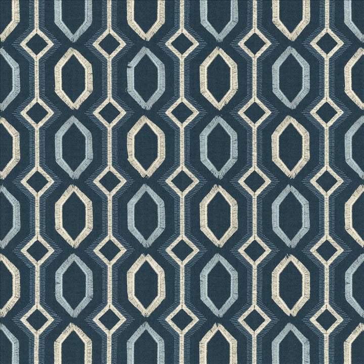 Integral Denim by Kasmir Fabric 1467 83% Polyester
11% Cotton
6% Linen
 INDIA </p><p>Repeat: Horizontal: 6 7/8 inches and Vertical: 6 2/8 inches 53 - Fabric Carolina -