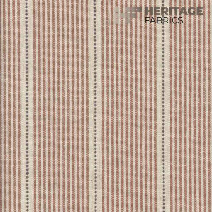 Interchange Clay by Heritage Fabric - 52% Cotton 48% Polyester India 45,000 Horizontal: 2.75" and Vertical: N/A 54" - Fabric Carolina -
