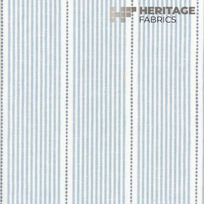 Interchange Cornflower by Heritage Fabric - 52% Cotton 48% Polyester India 45,000 Horizontal: 2.75" and Vertical: N/A 54" - Fabric Carolina -