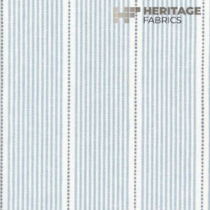 Interchange Cornflower By Roth & Tompkins Fabric