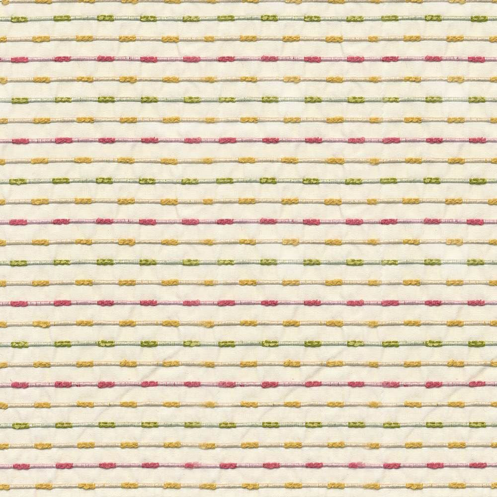 Intermittent Watermelon by Kasmir Fabric 1423 63% Polyester
22% Cotton
15% Rayon
 USA 42,000 Wyzenbeek Double Rubs </p><p>Repeat: Horizontal: 1 inches and Vertical: 1 6/8 inches 56 - Fabric Carolina -
