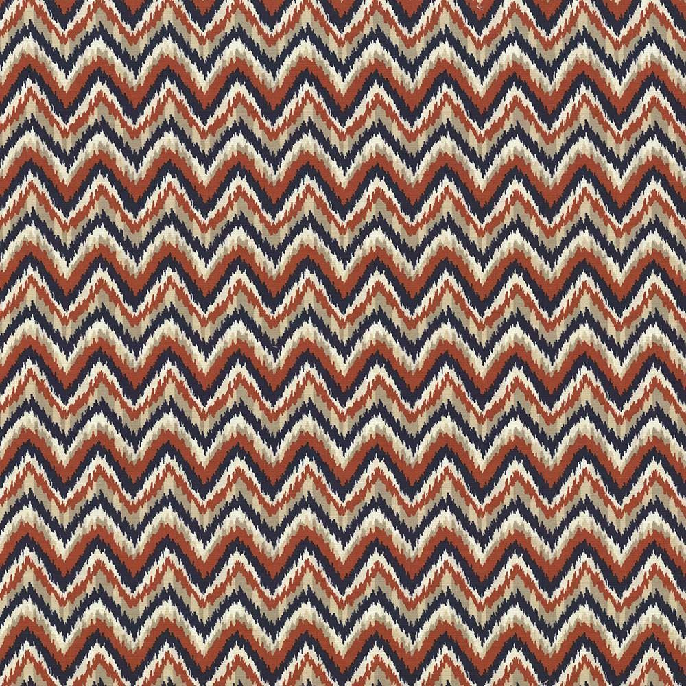 Into The Flame Indigo  by Kasmir Fabric 1436 100% Cotton  PAKISTAN  </p><p>Repeat: Horizontal: 6 6/8 inches and Vertical: 4 4/8 inches 54  - 55   - Fabric Carolina -