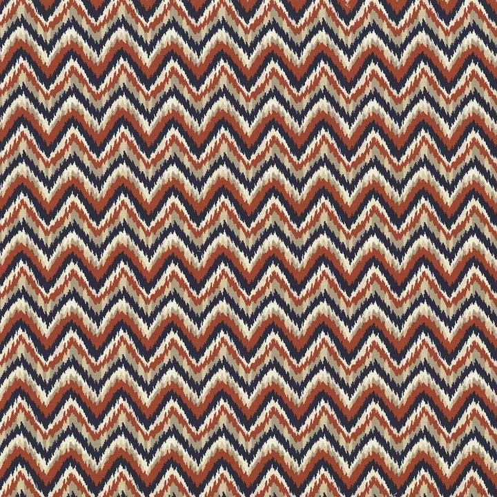 Into The Flame Indigo  by Kasmir Fabric 1436 100% Cotton  PAKISTAN  </p><p>Repeat: Horizontal: 6 6/8 inches and Vertical: 4 4/8 inches 54  - 55   - Fabric Carolina -