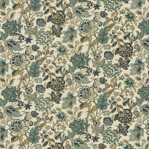 Into The Woods Indigo by Kasmir Fabric