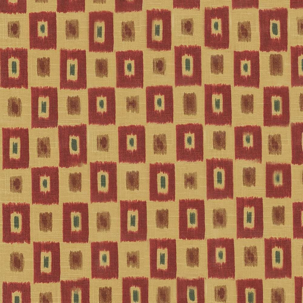 Introspection Bordeaux by Kasmir Fabric 1417 55% Linen
45% Rayon
 CHINA </p><p>Repeat: Horizontal: 3 4/8 inches and Vertical: 9 inches 54 - 55 - Fabric Carolina -