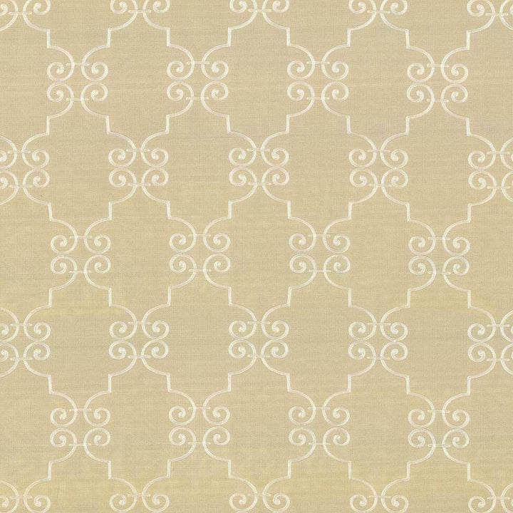 Ionic Scroll Natural by Kasmir Fabric 5111 CHINA Not Tested H: 7 4/8 inches, V:12 inches 52 - 59 - Fabric Carolina - Kasmir